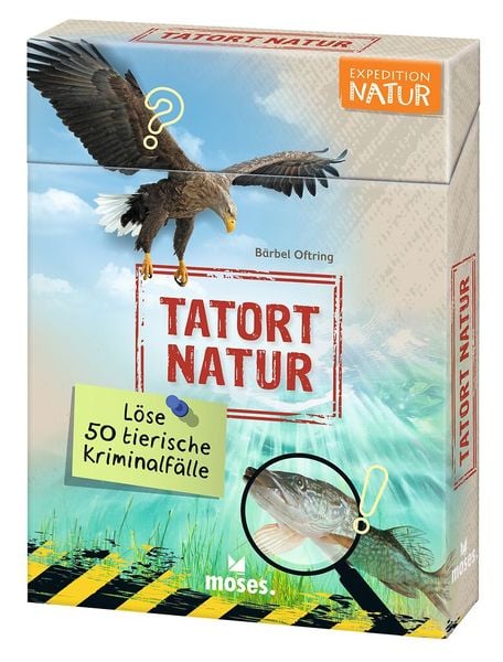 Produktbild: ExpN Tatort Natur - L&ouml;se 50 tierische Kriminalf&auml;lle
