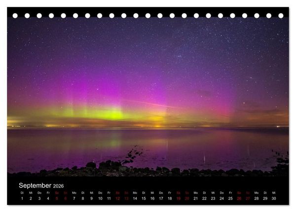 Produktbild: Naturwunder Norddeutschlands (Tischkalender 2026 DIN A5 quer), CALVENDO Monatskalender