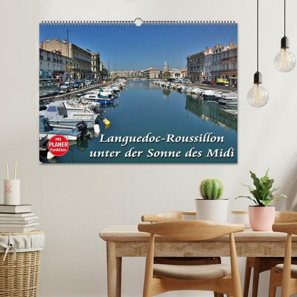 Produktbild: Languedoc-Roussillon - unter der Sonne des Midi (Wandkalender 2026 DIN A2 quer), CALVENDO Monatskalender