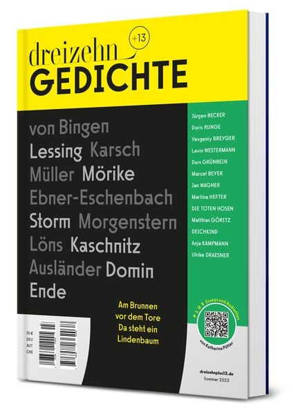 Produktbild: dreizehn +13 Gedichte