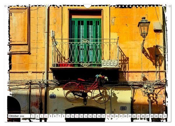 Produktbild: Palermo die marode Sch&ouml;nheit (Wandkalender 2026 DIN A3 quer), CALVENDO Monatskalender