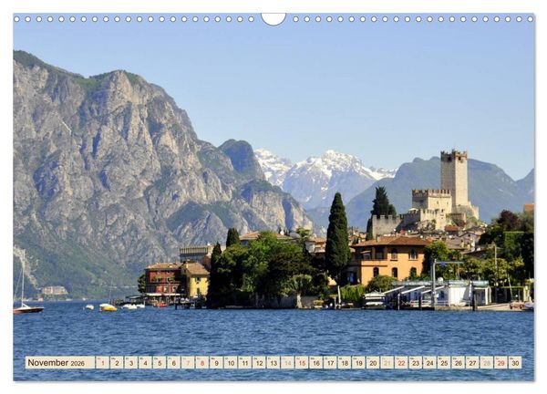 Produktbild: Impressionen vom Gardasee (Wandkalender 2026 DIN A3 quer), CALVENDO Monatskalender