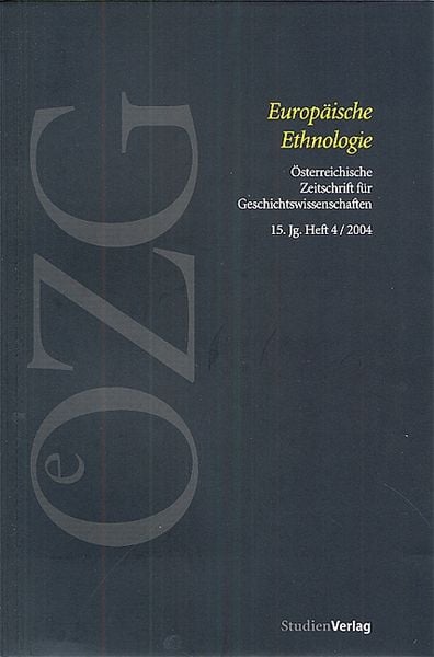 Produktbild: &Ouml;sterreichische Zeitschrift f&uuml;r Geschichtswissenschaften 4/04