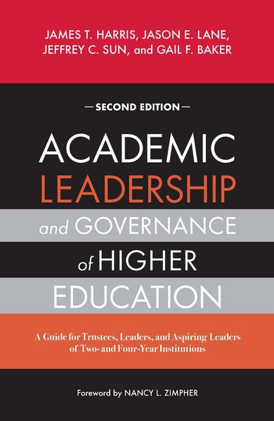 Produktbild: Academic Leadership and Governance of Higher Education