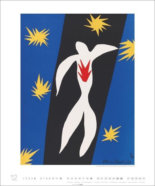 Produktbild: Henri Matisse Edition Kalender 2027