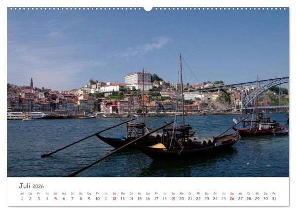 Produktbild: Portugal - der Norden (Wandkalender 2026 DIN A2 quer), CALVENDO Monatskalender