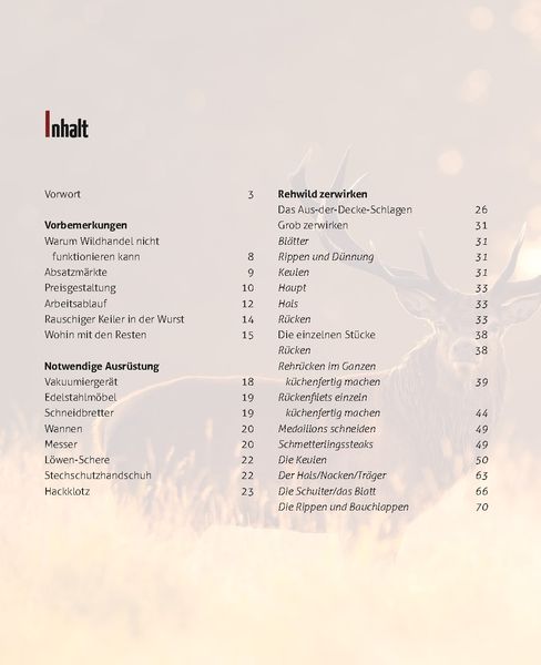 Wildverwertung praktisch: Wildbret schnell und erfolgfreich vermarkten