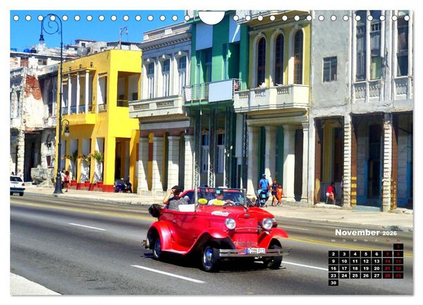 Produktbild: Pink Lady - Ford Modell A in Havanna (Wandkalender 2026 DIN A4 quer), CALVENDO Monatskalender