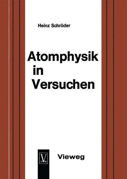 Produktbild: Atomphysik in Versuchen