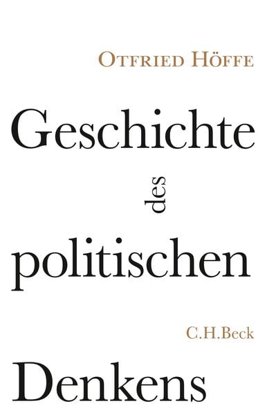 Produktbild: Geschichte des politischen Denkens