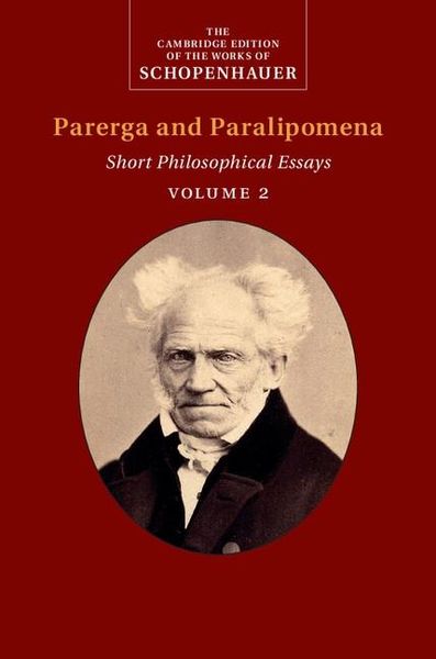 Produktbild: Schopenhauer: Parerga and Paralipomena: Volume 2