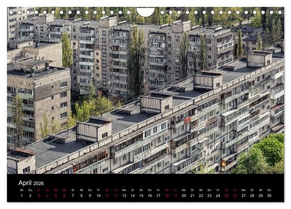Produktbild: Unterwegs in Kiew (Wandkalender 2026 DIN A4 quer), CALVENDO Monatskalender