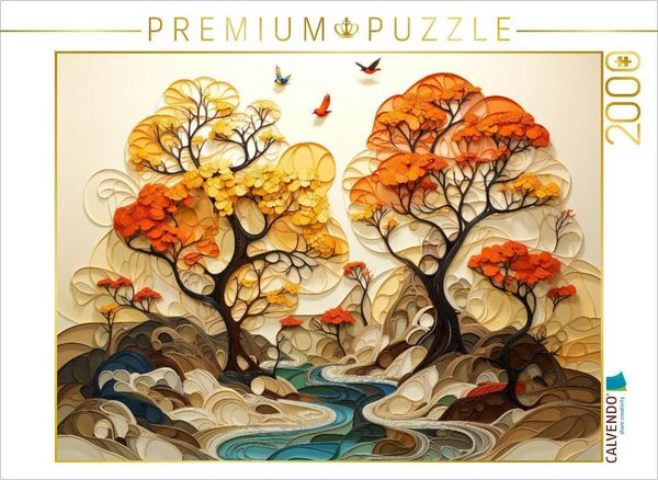 Produktbild: CALVENDO Puzzle Baum Kunst | 2000 Teile Lege-Gr&ouml;&szlig;e 90x67cm Foto-Puzzle f&uuml;r gl&uuml;ckliche Stunden
