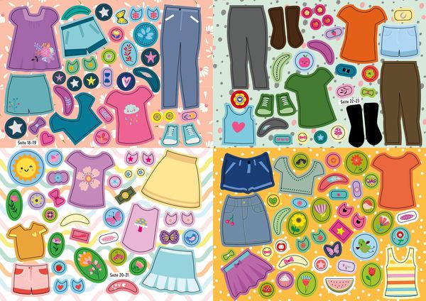 Produktbild: Meine Anziehpuppen &ndash; stickern & tr&auml;umen: Reiterhof