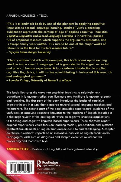 Produktbild: Cognitive Linguistics and Second Language Learning