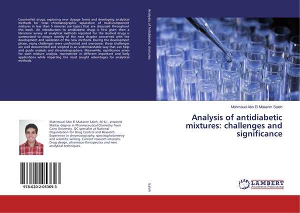 Produktbild: Analysis of antidiabetic mixtures: challenges and significance