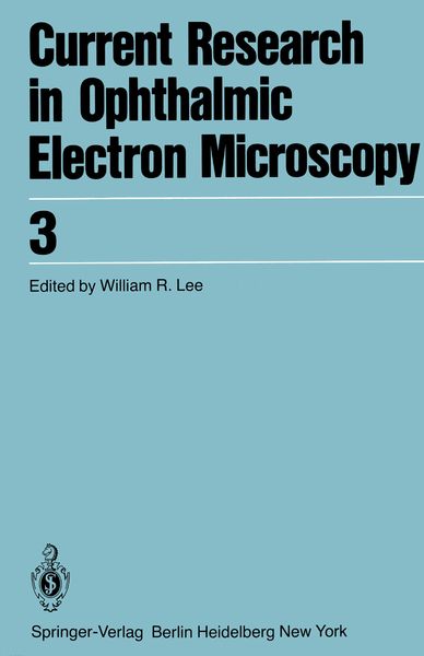 Produktbild: Current Research in Ophthalmic Electron Microscopy