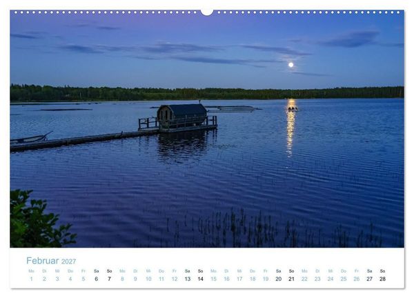 Produktbild: Schwedens Seen (Wandkalender 2027 DIN A2 quer), CALVENDO Monatskalender