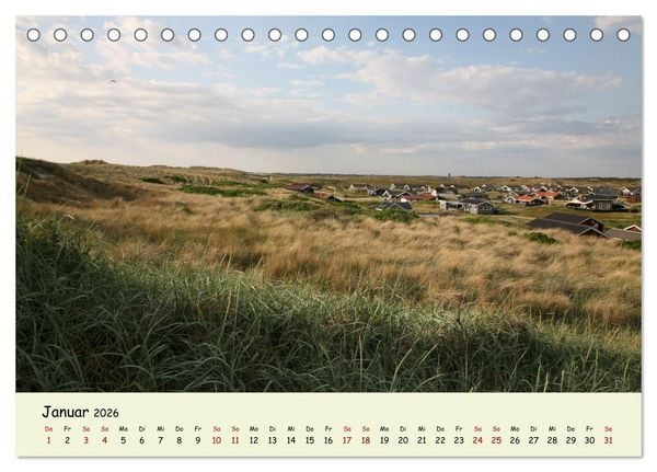Produktbild: Unterwegs in D&auml;nemark von der Nordsee bis zur Ostsee (Tischkalender 2026 DIN A5 quer), CALVENDO Monatskalender
