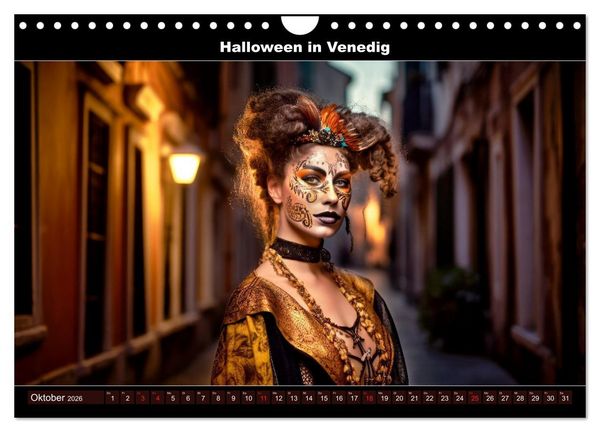 Produktbild: Model-Shooting weltweit mit der k&uuml;nstlichen Intelligenz (Wandkalender 2026 DIN A4 quer), CALVENDO Monatskalender