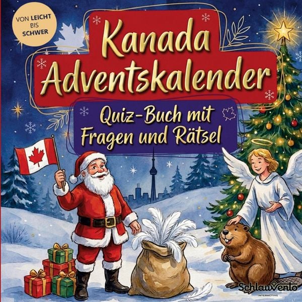 Produktbild: Kanada-Adventskalender: Quiz-Buch mit Fragen und R&auml;tsel
