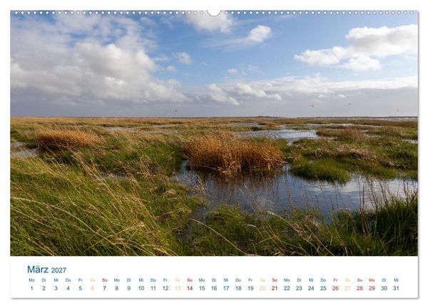 Produktbild: Sankt Peter-Ording - Str&auml;nde, D&uuml;nen, Weite (hochwertiger Premium Wandkalender 2027 DIN A2 quer), Kunstdruck in Hochglanz