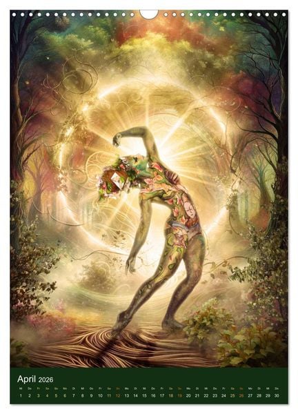 Produktbild: Bodypainting Adventures (Wandkalender 2026 DIN A3 hoch), CALVENDO Monatskalender