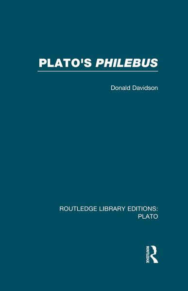 Produktbild: Plato's Philebus (RLE: Plato)