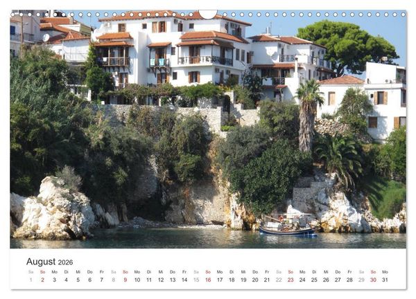 Produktbild: Sporadeninsel Skiathos (Wandkalender 2026 DIN A3 quer), CALVENDO Monatskalender