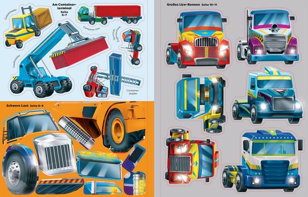 Produktbild: Meine Sticker-Trucks METALLIC