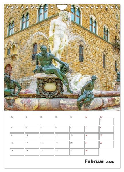 Produktbild: Florenz - Stadt mit besonderem Zauber (Wandkalender 2026 DIN A4 hoch), CALVENDO Monatskalender