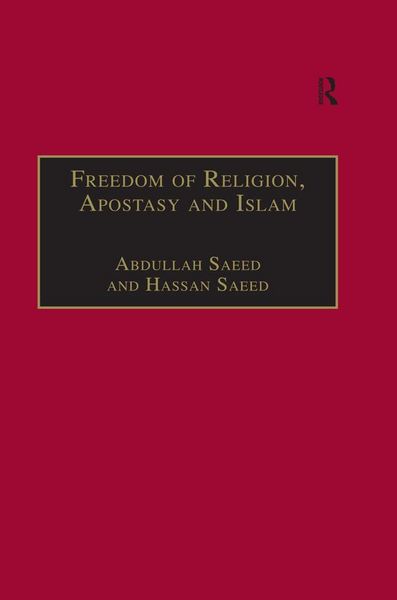 Produktbild: Freedom of Religion, Apostasy and Islam