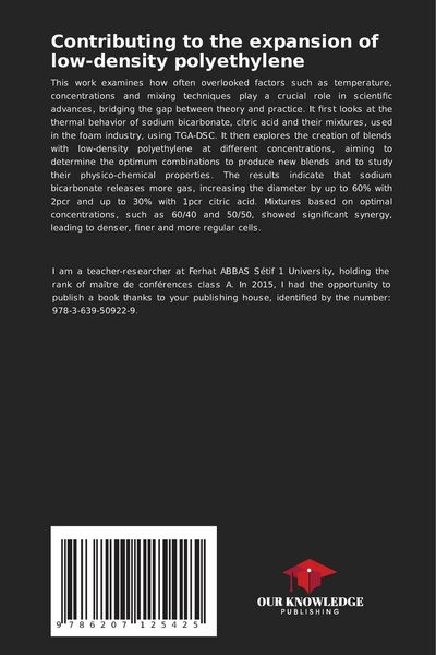 Produktbild: Contributing to the expansion of low-density polyethylene