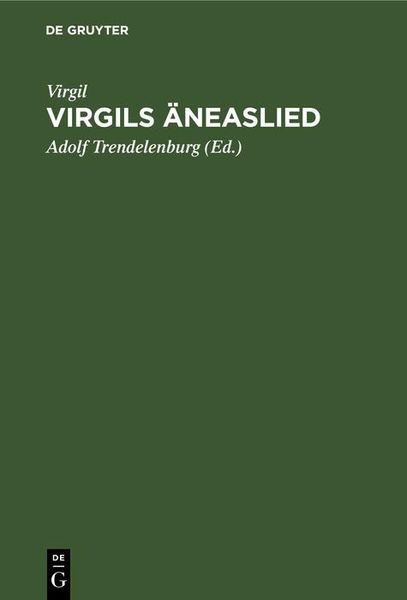 Produktbild: Virgils &Auml;neaslied