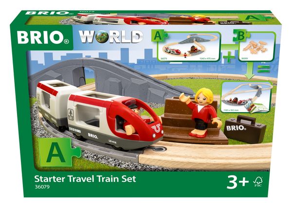 Produktbild: BRIO World - Reisezug Starter Set A