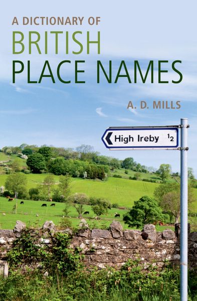 Produktbild: A Dictionary of British Place-Names