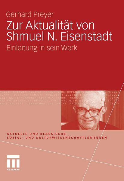 Produktbild: Zur Aktualit&auml;t von Shmuel N. Eisenstadt