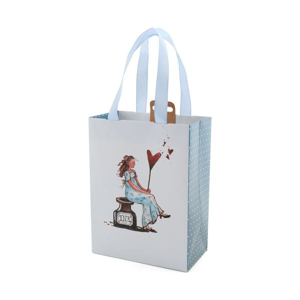Produktbild: Geschenktasche Midi "Herzenspost"