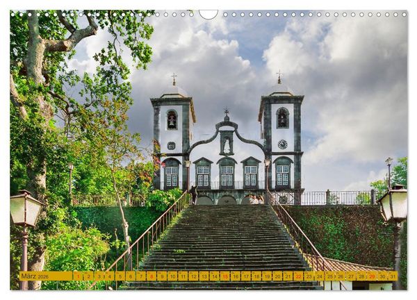 Produktbild: Madeira, Insel im ewigen Fr&uuml;hling (Wandkalender 2026 DIN A3 quer), CALVENDO Monatskalender