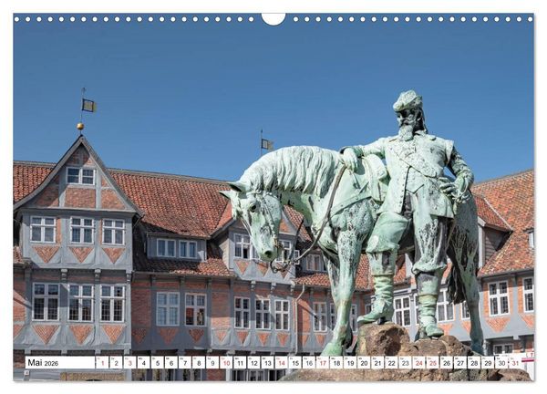 Produktbild: Wolfenb&uuml;ttel - Historisches Fachwerk (Wandkalender 2026 DIN A3 quer), CALVENDO Monatskalender