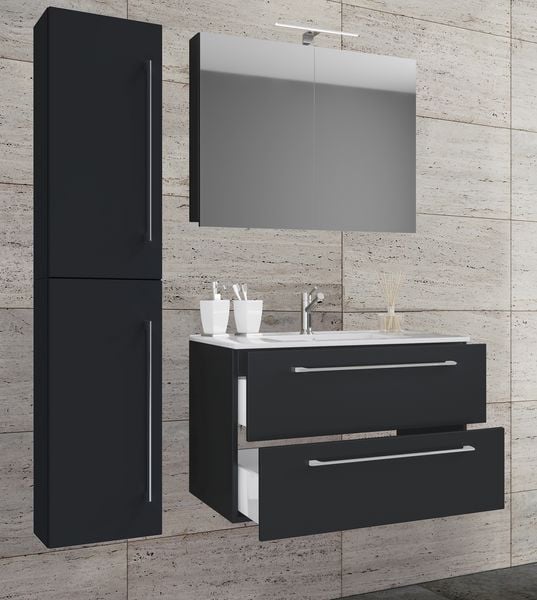 Produktbild: 4-tlg. Waschplatz Waschtisch Badinos Schublade SC