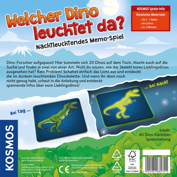 Produktbild: Welcher Dino leuchtet da?