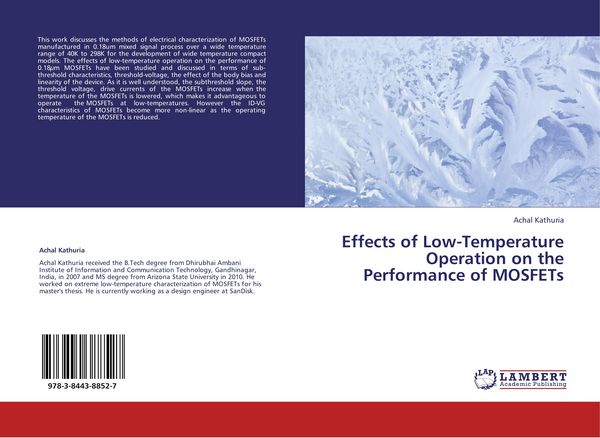 Produktbild: Effects of Low-Temperature Operation on the Performance of MOSFETs