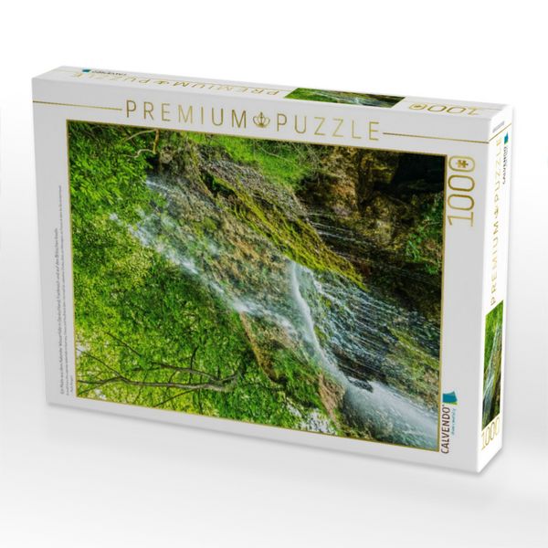 Produktbild: CALVENDO Puzzle Ein Motiv aus dem Kalender Wasserf&auml;lle in Deutschland, Frankreich und auf den Britischen Inseln | 1000 Teile Lege-Gr&ouml;&szlig;e 64x48cm Foto-Puzzle f&uuml;r gl&uuml;ckliche Stunden