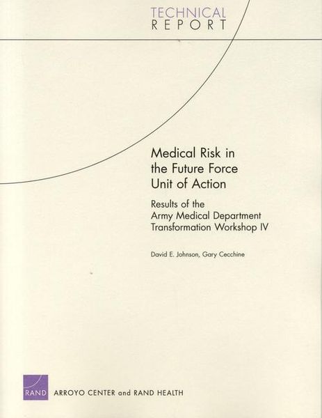 Produktbild: Medical Risk in the Future Force Unit of Action