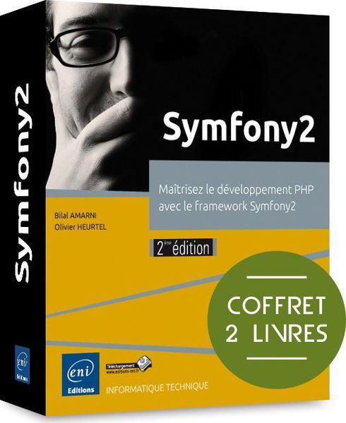 Produktbild: Symfony2 - Coffret de 2 livres - Ma&icirc;trisez le d&eacute;veloppement PHP avec