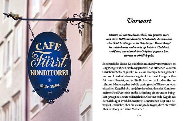 Das kleine Buch: Die Geschichte der Original Salzburger Mozartkugel