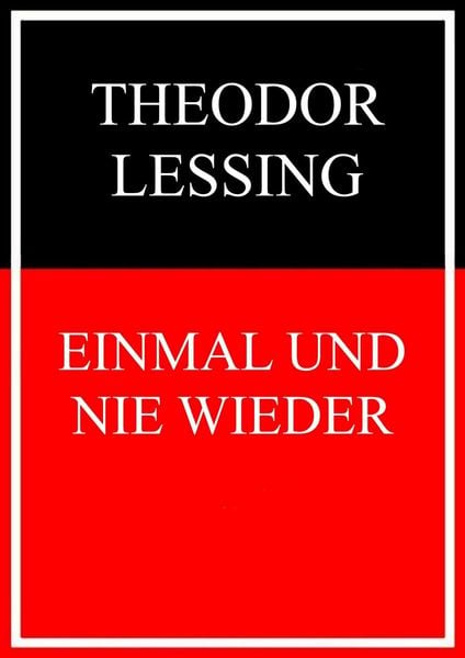 Produktbild: Einmal und nie wieder