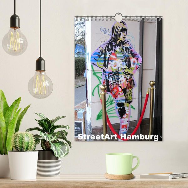 Produktbild: Hamburg StreetArt (Wandkalender 2026 DIN A4 hoch), CALVENDO Monatskalender