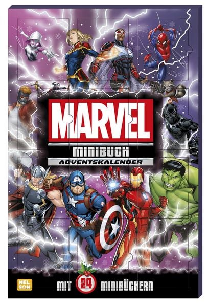 Produktbild: MARVEL: Minibuch-Adventskalender